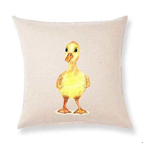 18x18 Duck Lover Rubber Duck Farmer Throw Pillow Multicolor 18x18 Duck Lover Rubber Duck Farmer Throw Pillow Multicolor